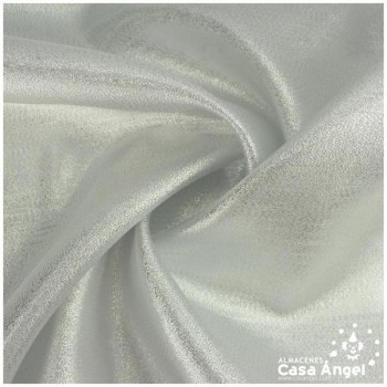 LAMÉ EXTRA BRILLANTE PLATA SERIE ROCKY 150cm