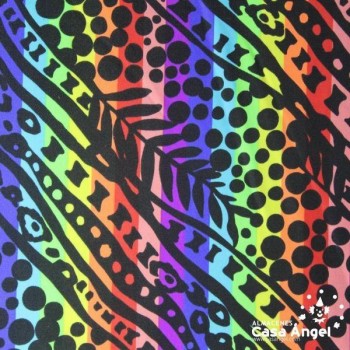 LYCRA ESTAMPADA ARCO IRIS CON SOMBRAS 150cm