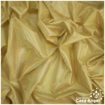 TUL ORO CON BRILLOS MULTIPUNTO SERIE ONIROS 150cm