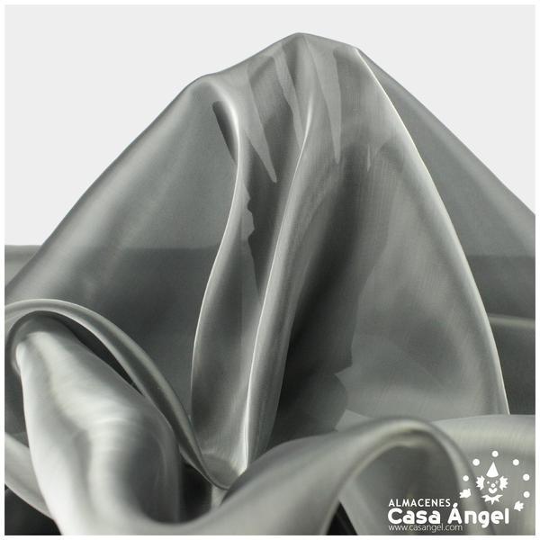 ORGANZA PLATA LISA BRILLANTE SERIE SUGAR 150cm
