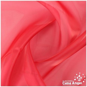 ORGANZA ROJA LISA BRILLANTE SERIE SUGAR 150cm