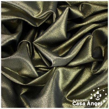 LAMÉ BRILLO EXTRA NEGRO ORO SERIE LUMIERE 150cm
