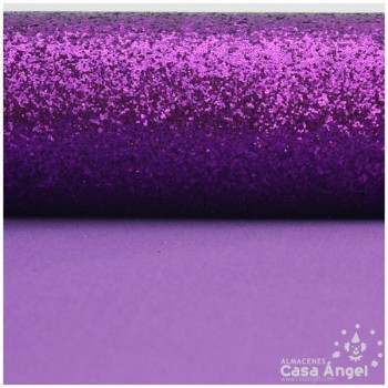 TELA DE PURPURINA MORADA EXTRA BRILLO 150cm
