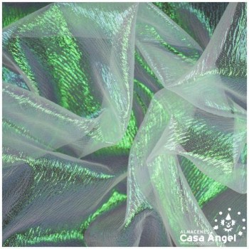 GASA BLANCA IRISADA ARRUGADA SERIE MAIORIS 150cm
