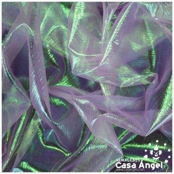 GASA LILA IRISADA ARRUGADA SERIE MAIORIS 150cm