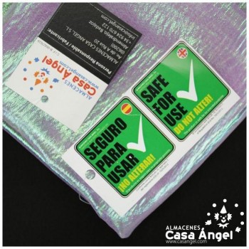 GASA LILA IRISADA ARRUGADA SERIE MAIORIS 150cm