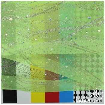 ORGANZA VERDE PISTACHO CON LENTEJUELAS Y GLITTER SERIE MAREA 150cm