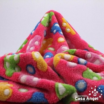 CORALINA ROSA ESTAMPADO COCHES 150cm