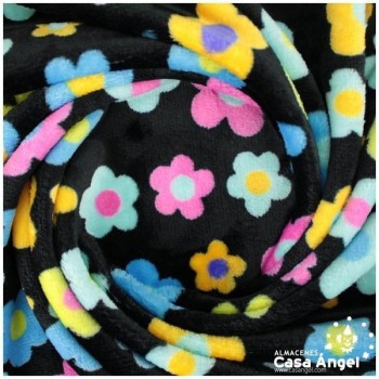 CORALINA ESTAMPADA FLORES HIPPIES 150cm