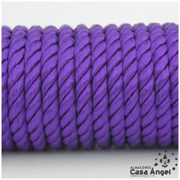 CORDÓN RAYÓN LABRADO TORZAL MORADO OSCURO