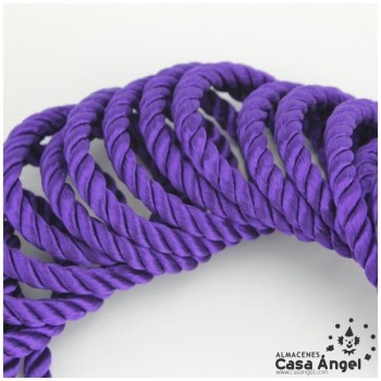 CORDÓN RAYÓN LABRADO TORZAL MORADO OSCURO