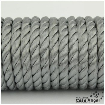 CORDÓN RAYÓN LABRADO TORZAL GRIS MEDIO