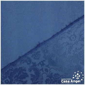 TELA DAMASCO AZUL SERIE VERSALLES 280cm