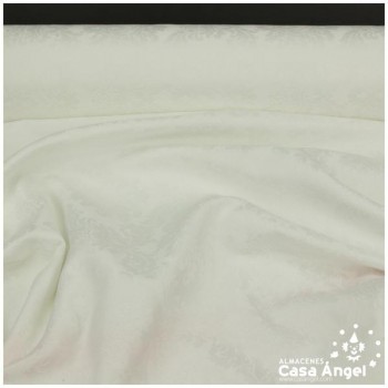 TELA DAMASCO BLANCO SERIE VERSALLES 280cm