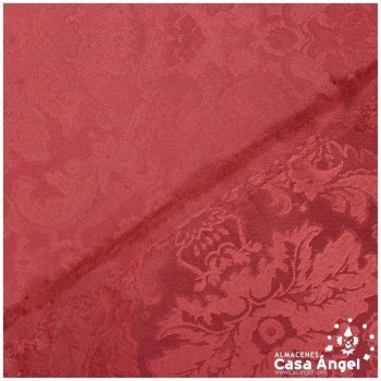 TELA DAMASCO BURDEOS SERIE VERSALLES 280cm