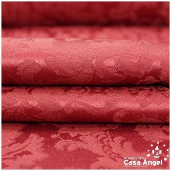 TELA DAMASCO BURDEOS SERIE VERSALLES 280cm