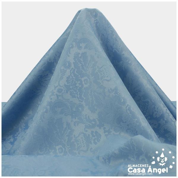 TELA DAMASCO CELESTE SERIE VERSALLES 280cm