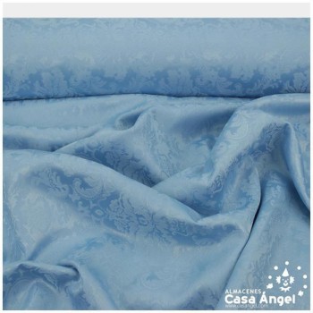 TELA DAMASCO CELESTE SERIE VERSALLES 280cm