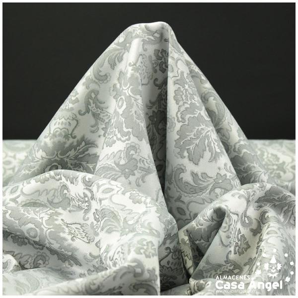 TELA DAMASCO GRIS SERIE VERSALLES 280cm