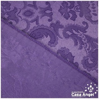TELA DAMASCO MORADO SERIE VERSALLES 280cm