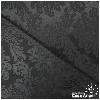 TELA DAMASCO NEGRO SERIE VERSALLES 280cm