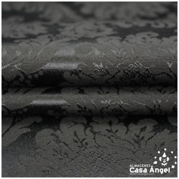 TELA DAMASCO NEGRO SERIE VERSALLES 280cm
