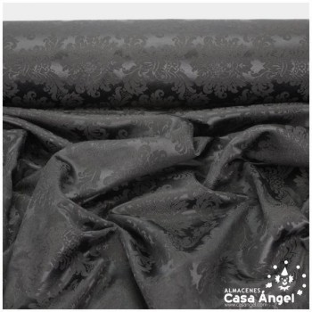 TELA DAMASCO NEGRO SERIE VERSALLES 280cm