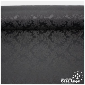 TELA DAMASCO NEGRO SERIE VERSALLES 280cm