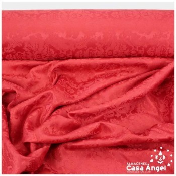 TELA DAMASCO ROJO SERIE VERSALLES 280cm