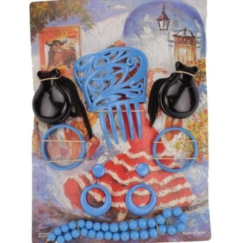 SET FLAMENCA CON CASTAÑUELAS