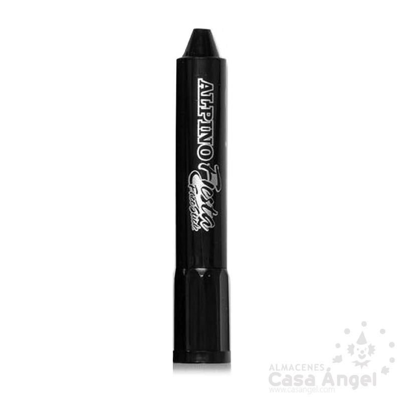 BARRA DE MAQUILLAJE COLOR NEGRO TIPO LÁPIZ RETRACTIL