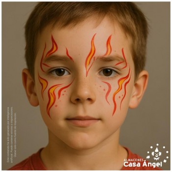 PERFILADOR LÍQUIDO ROJO PARA MAQUILLAJE DE FANTASÍA 6grs