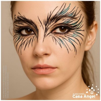 PERFILADOR LÍQUIDO VERDE PARA MAQUILLAJE DE FANTASÍA 6grs