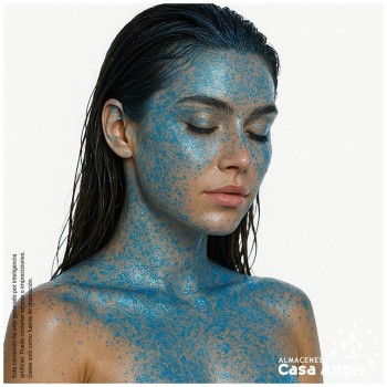 GEL METÁLICO CON PURPURINA AZUL 14ml