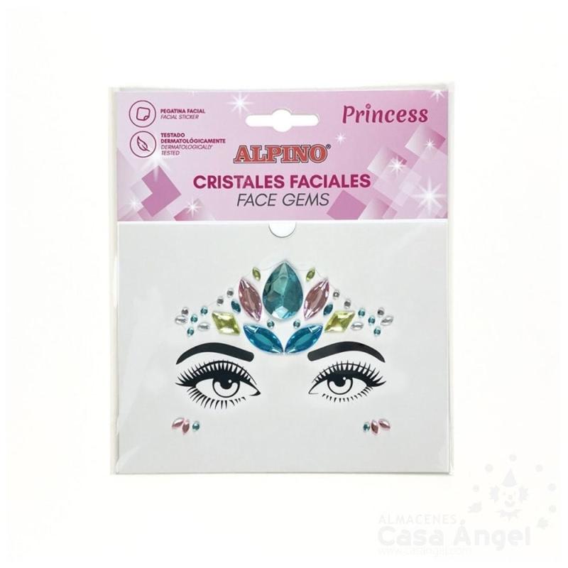 GEMAS FACIALES ADHESIVAS MODELO PRINCESS