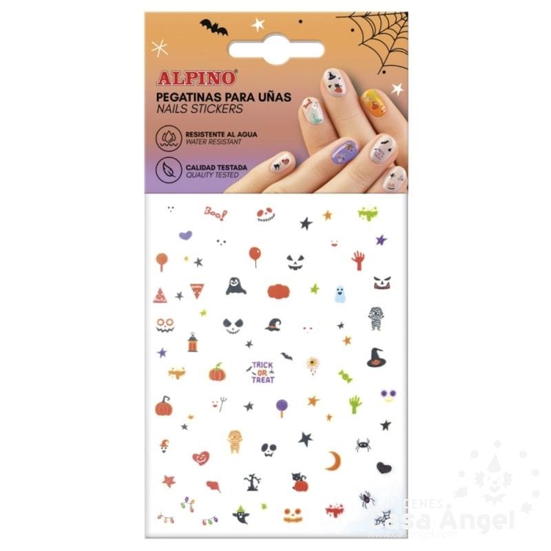 LÁMINA DE PEGATINAS PARA UÑAS DE HALLOWEEN