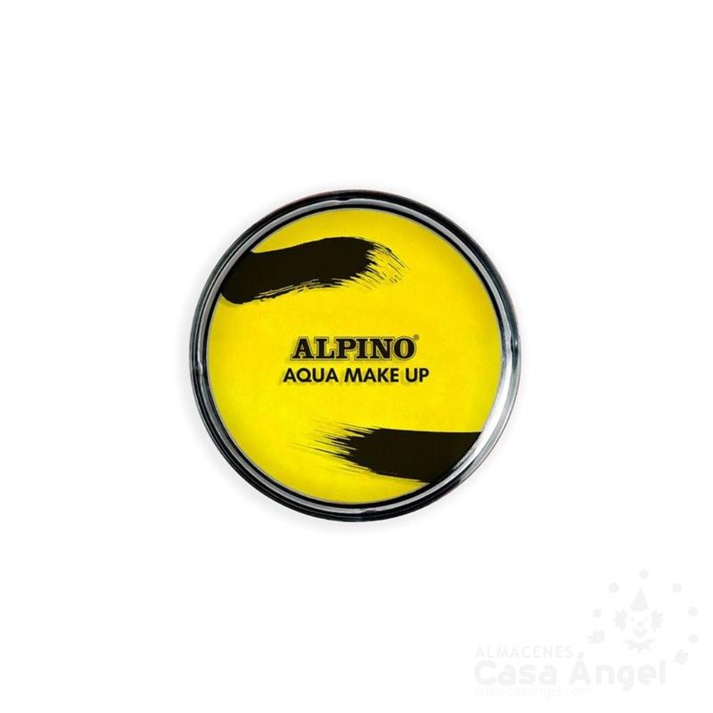 POLVERA DE MAQUILLAJE AL AGUA AMARILLO 40grs