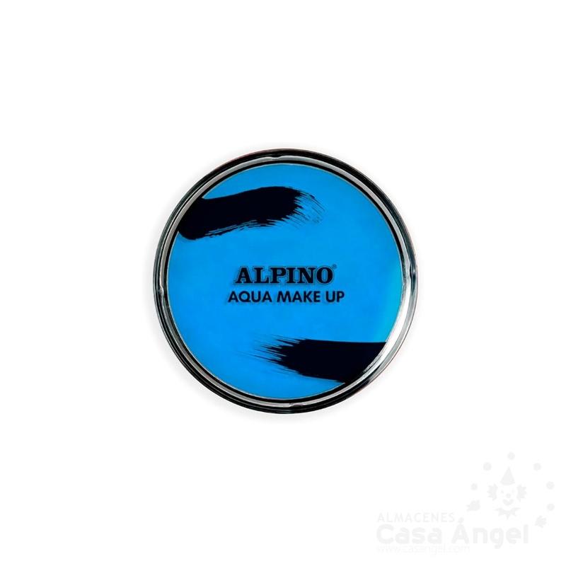 POLVERA DE MAQUILLAJE AL AGUA AZUL 40grs