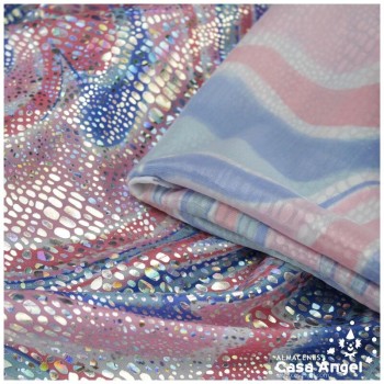 PAN DE ORO MULTICOLOR HOLOGRAMA SERIE DORÉ 115cm