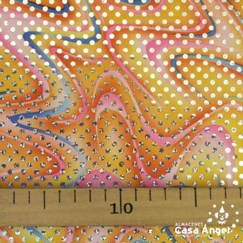 TELA DE LENTEJUELAS HOLO SERIE DRAC