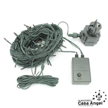 GUIRNALDA 180 LUCES ROJAS CON SECUENCIADOR