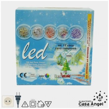 CADENA 100 LUCES LED MULTI USO EXTERIOR