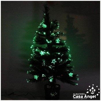 ÁRBOL FIBRA ÓPTICA ESTRELLA 100cm