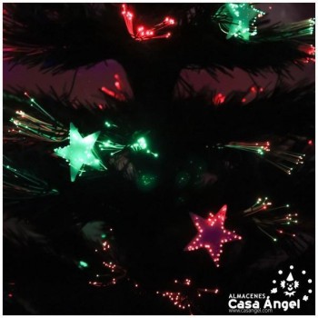 ÁRBOL FIBRA ÓPTICA ESTRELLA 100cm