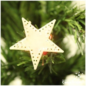 ÁRBOL FIBRA ÓPTICA ESTRELLA 100cm