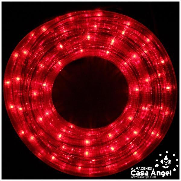 TUBO DE LUCES ROJAS CON SECUENCIADOR