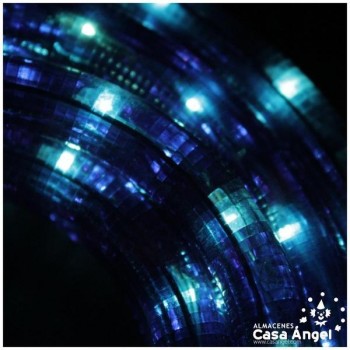 TUBO DE LUCES AZULES CON SECUENCIADOR