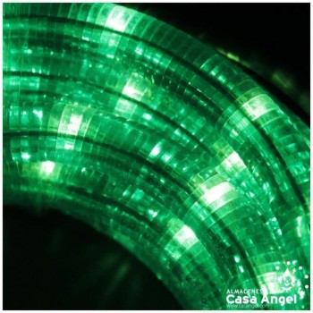 TUBO DE LUCES VERDES CON SECUENCIADOR