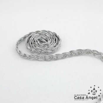 CINTA DE TRENZA METALIZADA 5mm