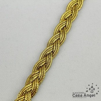 CINTA DE TRENZA METALIZADA 5mm